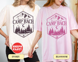 Women's Camp Bach Graphic Tee Shirt Fashionable Product