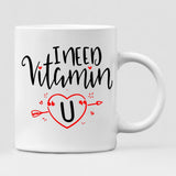 Autumn Couple -  " I Need Vitamin " Personalized Mug - NGUYEN-CML-20220115-01