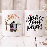 Autumn Couple -  " You're My Person " Personalized Mug - NGUYEN-CML-20220115-01