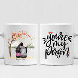 Autumn Couple -  " You're My Person " Personalized Mug - NGUYEN-CML-20220115-01