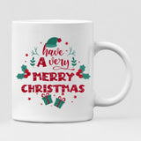 Christmas Couple - " Have A Very Merry Christmas " Personalized Mug - NGUYEN-CML-20220111-02