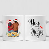 Christmas Couple - " You Own My Heart " Personalized Mug - NGUYEN-CML-20220111-02