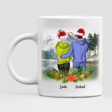 Winter Couples - " Merry Christmas Darling " Personalized Mug - CUONG-CML-20220107-01