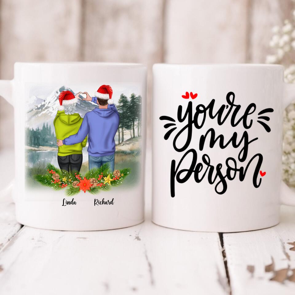 Winter Couples - " You're My Person " Personalized Mug - CUONG-CML-20220107-01