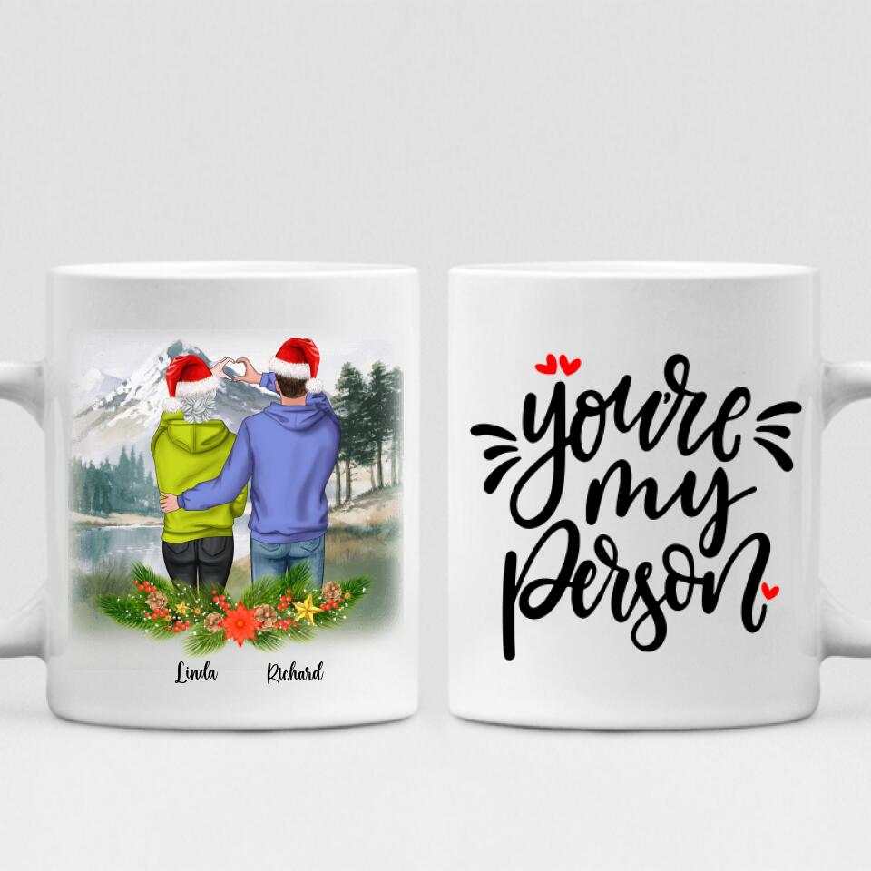 Winter Couples - " You're My Person " Personalized Mug - CUONG-CML-20220107-01