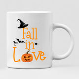 Halloween Couple - " Fall In Love " Personalized Mug - VIEN-CML-20220221-02