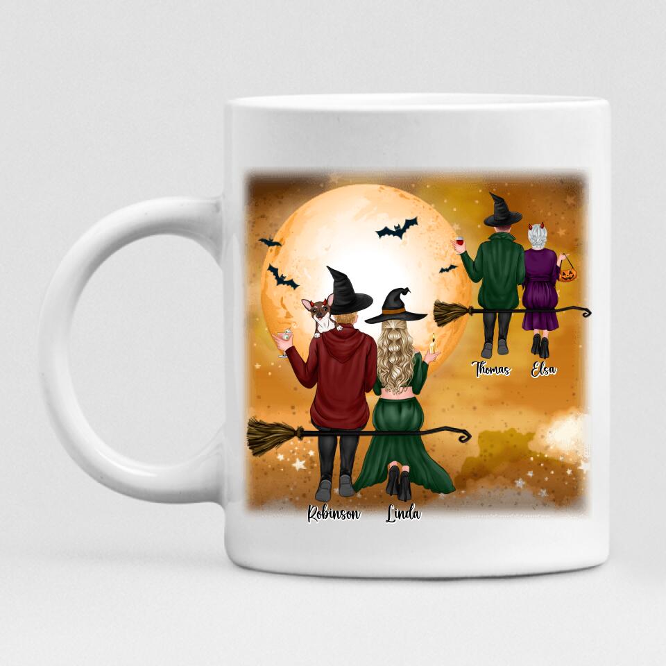Halloween Couple - " Fall In Love " Personalized Mug - VIEN-CML-20220221-02