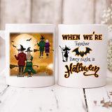 Halloween Couple - " When We’re Together Every Night Is Halloween " Personalized Mug - VIEN-CML-20220221-02