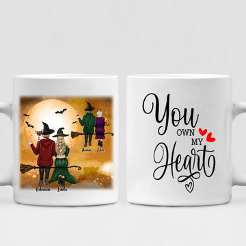 Halloween Couple - " You Own My Heart " Personalized Mug - VIEN-CML-20220221-02
