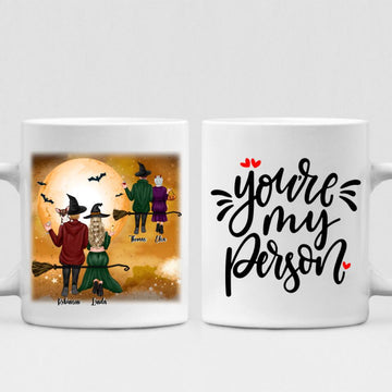 Halloween Couple - " You're My Person " Personalized Mug - VIEN-CML-20220221-02