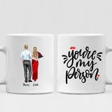 Couple Valentine - " You're My Person " Personalized Mug - VIEN-CML-20220113-01