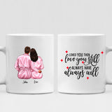 Valentine Couple - " Loved You Then, Love You Still, Always Have, Always Will " Personalized Mug - CUONG-CML-20210117-02