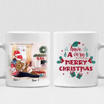 Xmas Couple - " Have A Very Merry Christmas " Personalized Mug - VUONG - CML-20200105-01