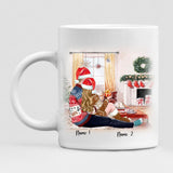 Xmas Couple - " My Boyfriend Is Hotter Than Hot Cocoa " Personalized Mug - VUONG - CML-20200105-01