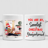 Xmas Couple - " You Are My Sweetest Christmas Gingerbread " Personalized Mug - VUONG - CML-20200105-01