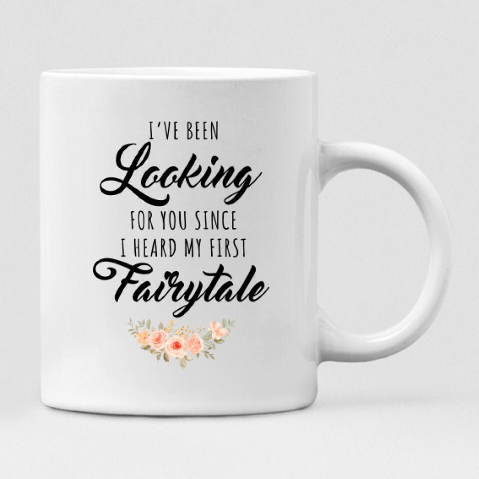 Wedding Cute Chibi - " I’ve Been Looking For You Since I Heard My First Fairytale " Personalized Mug -VIEN-CML-20220222-02