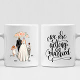 Wedding Bride - " We Are Getting Married " Personalized Mug - VIEN-CML-20220214-01