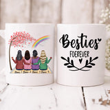 Best Friends - " Besties Forever " Personalized Mug - NGUYEN-CML-20220110-03