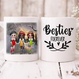 Winter Sisters - " Besties Forever " Personalized Mug - NGUYEN-CML-20220108-01