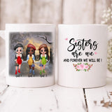 Winter Sisters - " Sisters Are We And Forever Will Be! " Personalized Mug - NGUYEN-CML-20220108-01