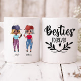 Bestie Girls - " Besties Forever " Personalized Mug - CUONG-CML-20220107-03