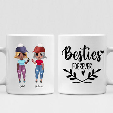 Bestie Girls - " Besties Forever " Personalized Mug - CUONG-CML-20220107-03