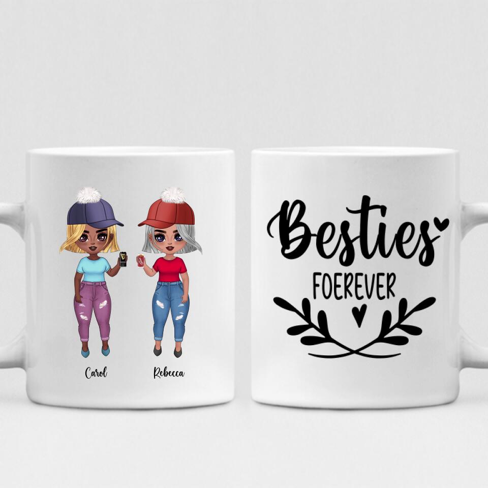 Bestie Girls - " Besties Forever " Personalized Mug - CUONG-CML-20220107-03