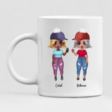 Bestie Girls - " I Would Fight A Bear For You Bestie... " Personalized Mug - CUONG-CML-20220107-03