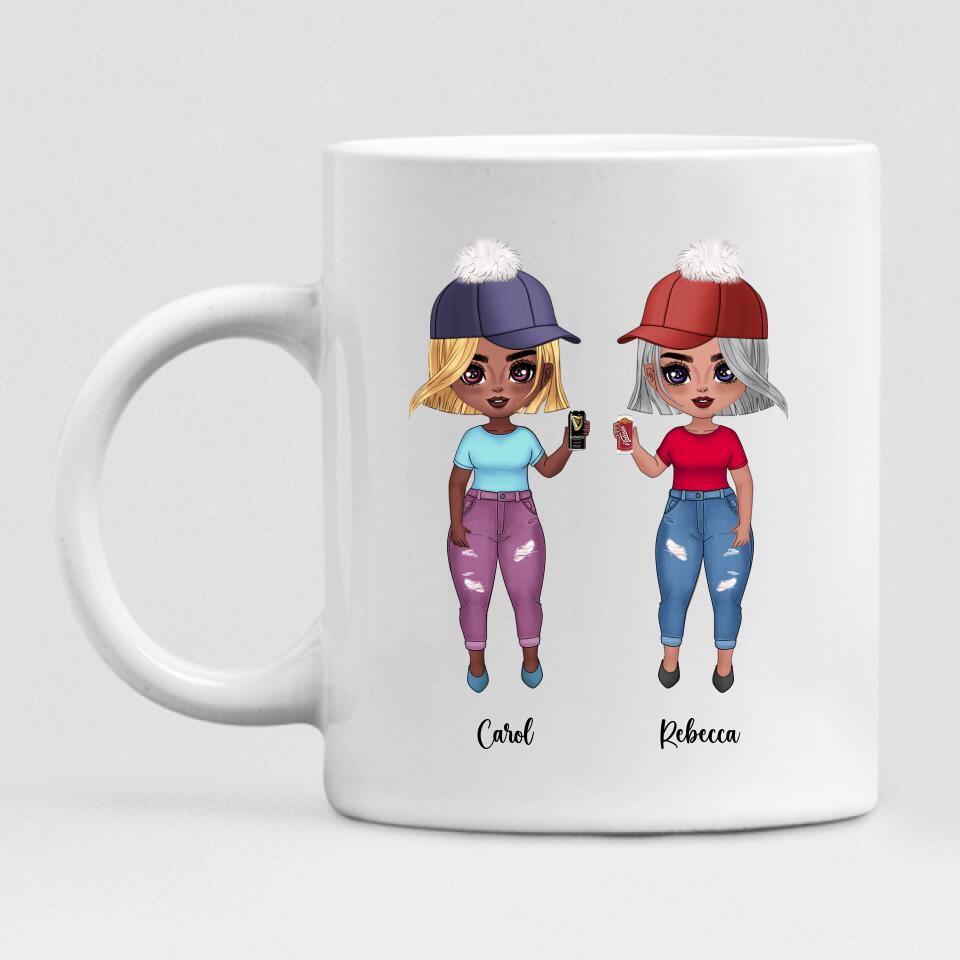 Bestie Girls - " Life Is Better With Besties " Personalized Mug - CUONG-CML-20220107-03