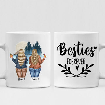 Chilling By The Lake With Bestie - " Besties Forever " Personalized Mug - NGUYEN-CML-20220106-02