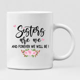 Chilling By The Lake With Bestie - " Sisters Are We And Forever Will Be! " Personalized Mug - NGUYEN-CML-20220106-02