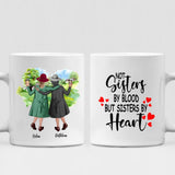 Grandma Besties - " Not Sisters By Bloods But Sisters By Heart " Personalized Mug - CUONG-CML-20220106-03