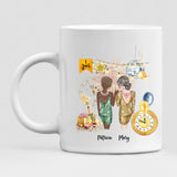 New Year Girls - " I Would Fight A Bear For You Bestie... " Personalized Mug - CUONG-CML-20220105-01