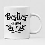 New Year Girls - " Besties Forever " Personalized Mug - CUONG-CML-20220105-01