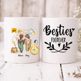 New Year Girls - " Besties Forever " Personalized Mug - CUONG-CML-20220105-01