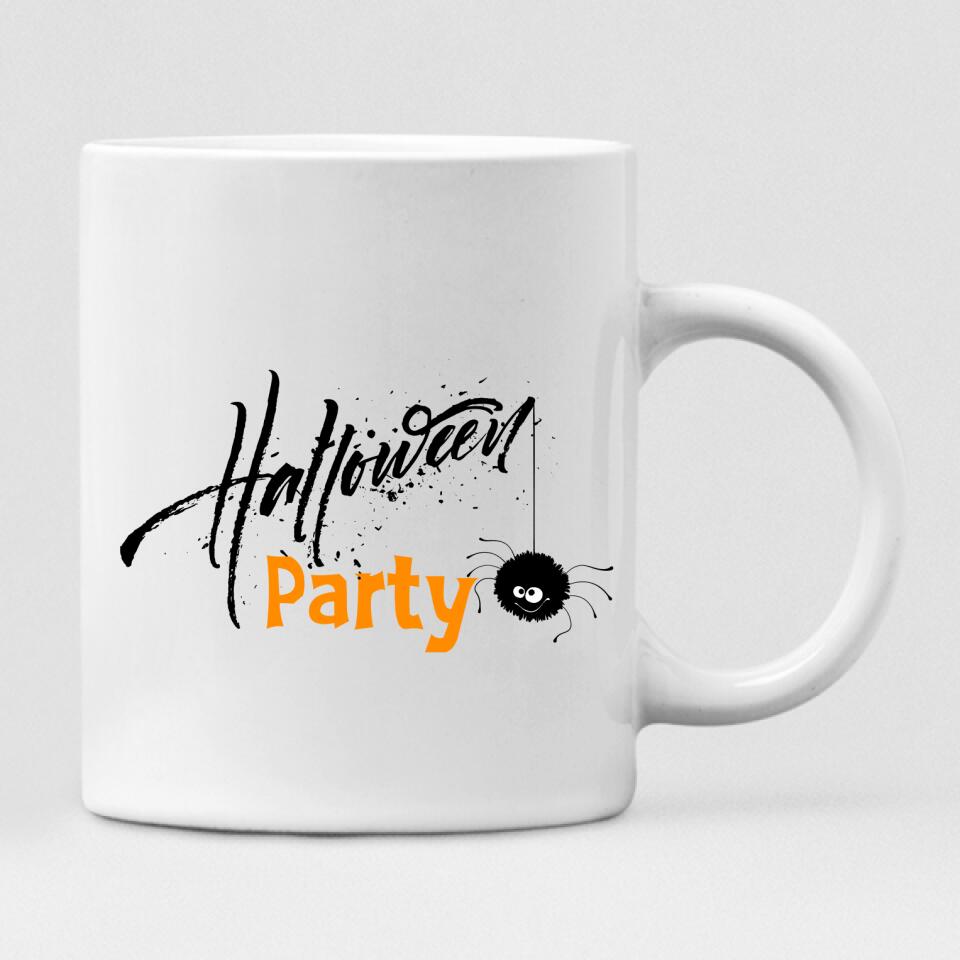 Besties Take Halloween - " Halloween Party " Personalized Mug - VIEN-CML-20220221-01