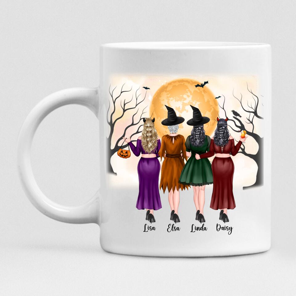 Besties Halloween Party - " Halloween Party " Personalized Mug - VIEN-CML-20220216-01