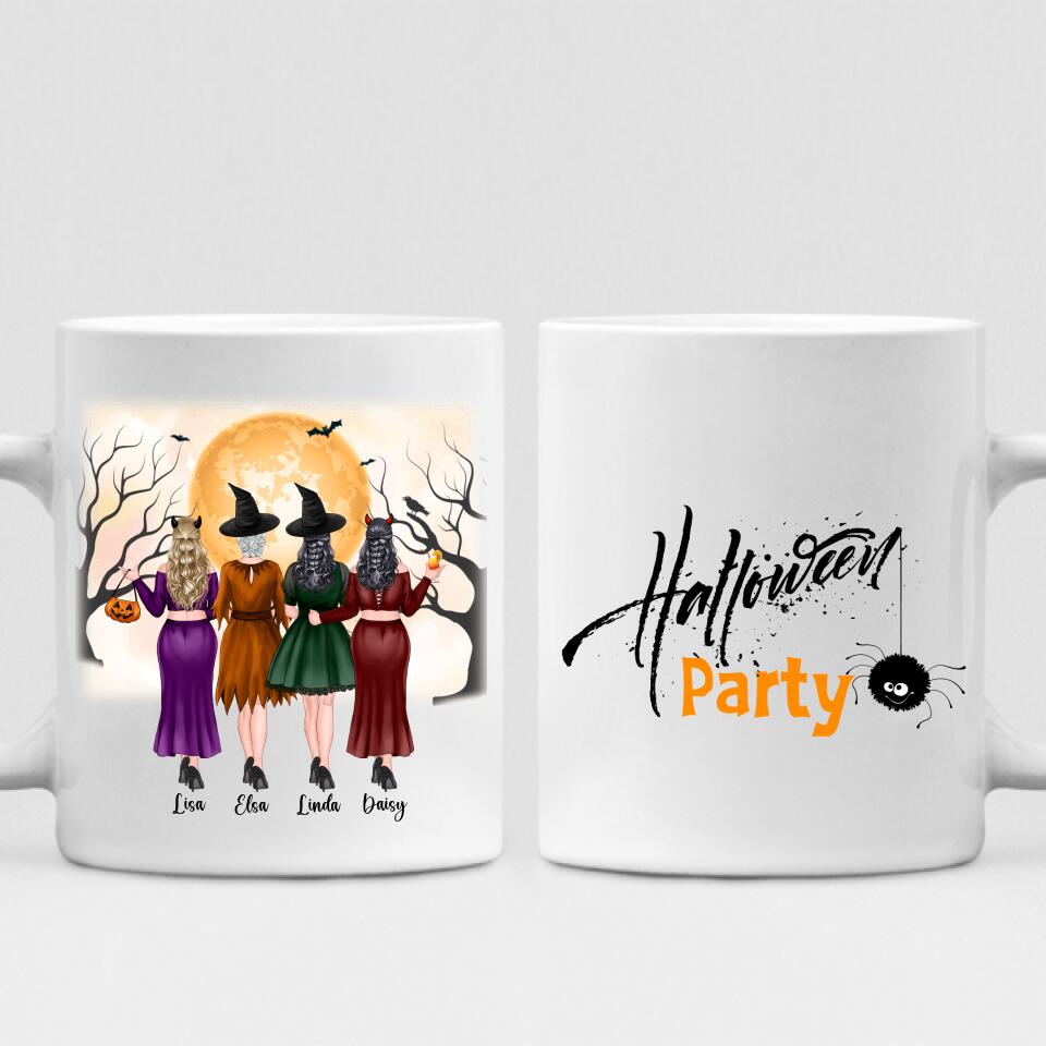 Besties Halloween Party - " Halloween Party " Personalized Mug - VIEN-CML-20220216-01