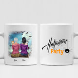 Halloween Costume Girls & Cats - " Halloween Party " Personalized Mug - CUONG-CML-20220108-02