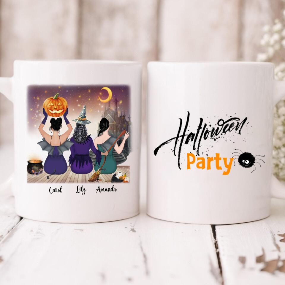 Besties Halloween Party - " Halloween Party " Personalized Mug - CUONG-CML-20220111-02