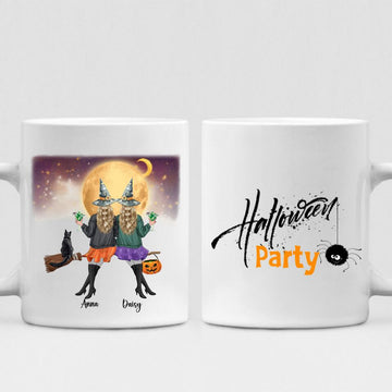 Besties Halloween Day - " Halloween Party " Personalized Mug - VIEN-CML-20220107-02