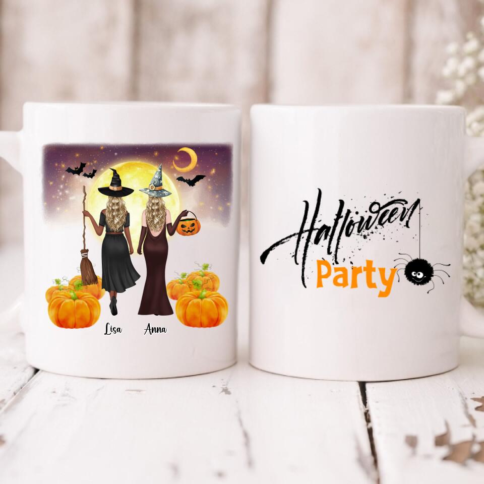 Besties Halloween - " Halloween Party " Personalized Mug - VIEN-CML-20220105-02