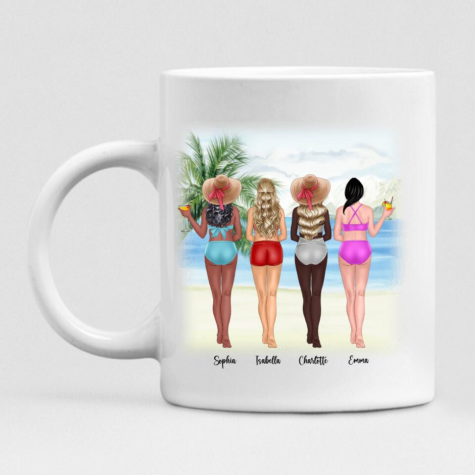 Beach Girls Best Friend - " I Love You To The Beach & Back " Personalized Mug  - PHUOC-CML-20220216-02
