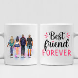 Best Friend - " Best Friend Forever " Personalized Mug - PHUOC-CML-20220211-01