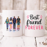 Best Friend - " Best Friend Forever " Personalized Mug - PHUOC-CML-20220211-01