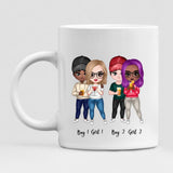 Drinking With Best Friends - " Best Friend Are Hard To Find Because The Very Best One Is Already Mine " Personalized Mug - NGUYEN-CML-20220117-01