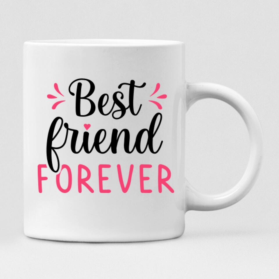 Best Friend Chibi Cute - " Best Friend Forever " Personalized Mug - CUONG-CML-20220107-04