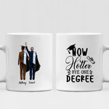 Graduation Boys - " Hotter By One Degree " Personalized Mug - CUONG-CML-20220115-01