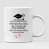 Graduation Boys - " I hope your dreams take you to the corners of your smiles, to the highest of your hopes " Personalized Mug - CUONG-CML-20220115-01