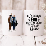 Graduation Boys - " It’s Been Fun But I’m Glad We Are Done " Personalized Mug - CUONG-CML-20220115-01